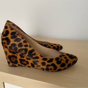 1.state leopard cow hair wedges